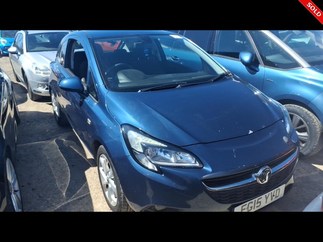 BUY VAUXHALL CORSA EXCITE AC ECOFLEX S 2015 EXCITE AC ECOFLEX S/S, Newark Motor Auctions