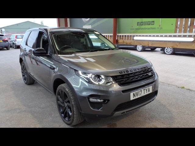 BUY LAND ROVER DISCO-Y SPORT BLACK HSE T 2017 TD4 HSE BLACK, Newark Motor Auctions