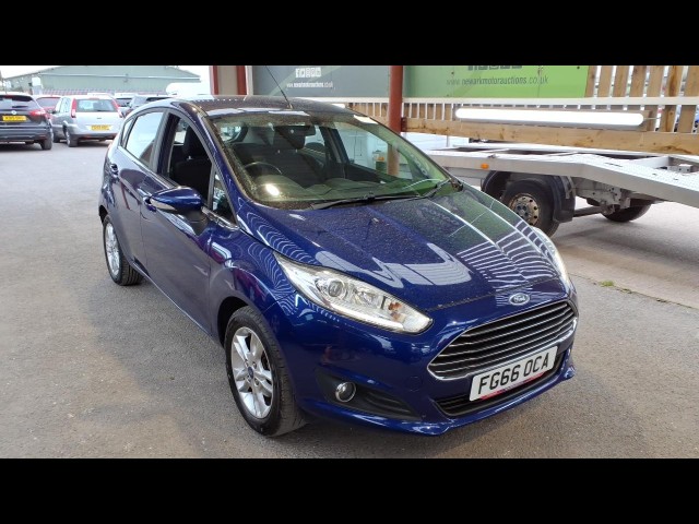 BUY FORD FIESTA ZETEC AUTO 2016 ZETEC, Newark Motor Auctions