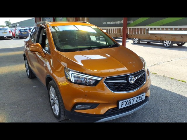 BUY VAUXHALL MOKKA X ELITE NAV TURBO S 2017 ELITE NAV S/S, Newark Motor Auctions