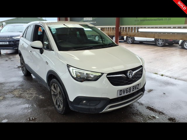 BUY VAUXHALL CROSSLAND X TECH LN NAV E 2019 TECH LINE NAV ECOTEC S/S, Newark Motor Auctions