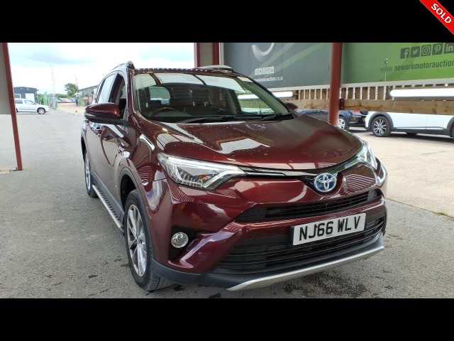 BUY TOYOTA RAV4 EXCEL HEV CVT 2016 VVT-I EXCEL AWD, Newark Motor Auctions