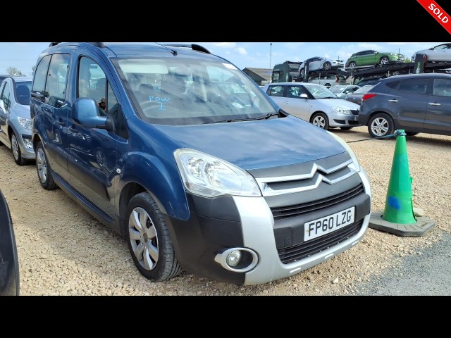 BUY CITROEN BERLINGO M-SP XTR HDI 109 2010 HDI XTR, Newark Motor Auctions