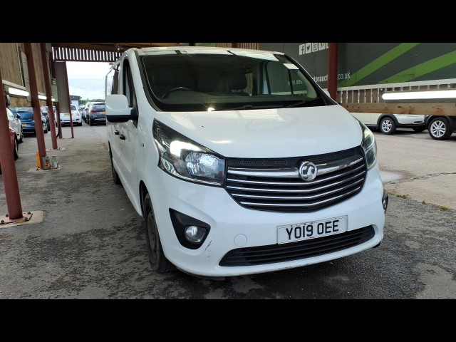 BUY VAUXHALL VIVARO 2900 SPORT CDTI BT 2019 L2H1 2900 SPORTIVE CDTI BITURBO S/S, Newark Motor Auctions