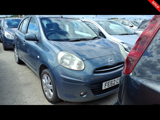 BUY NISSAN MICRA ACENTA CVT 2012 ACENTA, Newark Motor Auctions