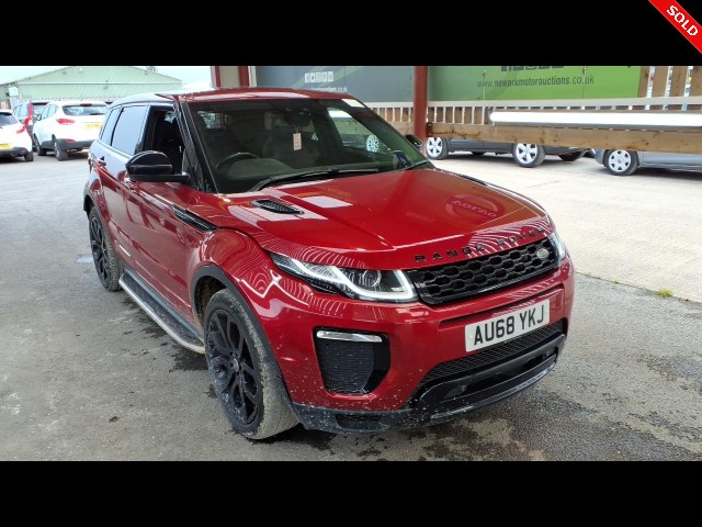BUY LAND ROVER R ROVER EVOQUE HSE DYN TD 2018 TD4 HSE DYNAMIC, Newark Motor Auctions