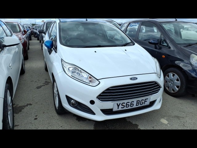 BUY FORD FIESTA ZETEC WHITE EDIT S 2016 ZETEC WHITE EDITION SPRING, Newark Motor Auctions