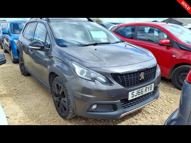 BUY PEUGEOT 2008 GT LINE BLUE HDI 2016 BLUE HDI GT LINE, Newark Motor Auctions