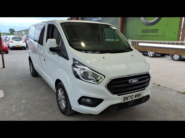 BUY FORD TRANSIT CUSTOM 320LIMITD 2020 320 LIMITED DCIV ECOBLUE, Newark Motor Auctions