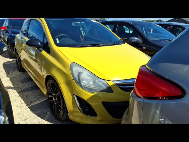 BUY VAUXHALL CORSA SRI 2012 SRI, Newark Motor Auctions