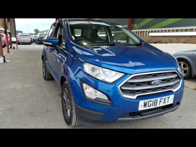 BUY FORD ECOSPORT ZETEC 2018 ZETEC, Newark Motor Auctions