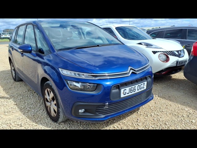 BUY CITROEN C4 GR PICASSO T-ED BLUHDI 2016 GRAND BLUEHDI TOUCH EDITION S/S EAT6, Newark Motor Auctions