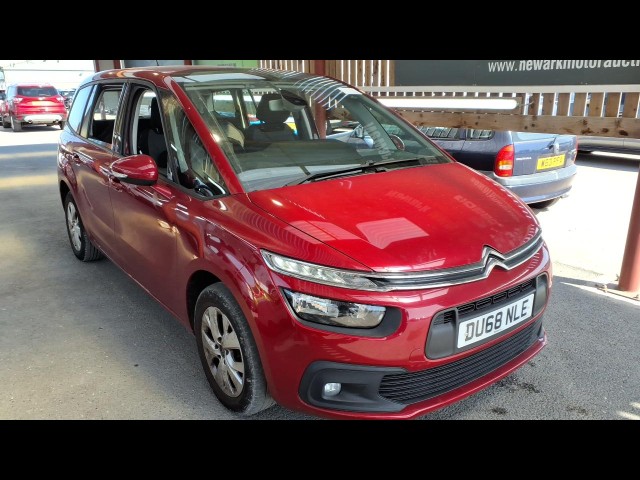 BUY CITROEN C4 GR STOURER TOUCH ED BH 2018 GRAND BLUEHDI TOUCH EDITION S/S, Newark Motor Auctions