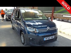 BUY CITROEN BERLINGO 650 EN-PRISE BLU 2018 650 ENTERPRISE M BLUEHDI, Newark Motor Auctions