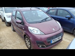 BUY PEUGEOT 107 ACTIVE 2014 ACTIVE, Newark Motor Auctions