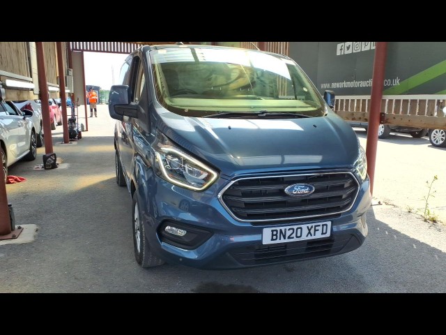 BUY FORD TRANSIT CUSTOM 320LMTD EB 2020 320 LIMITED DCIV ECOBLUE, Newark Motor Auctions
