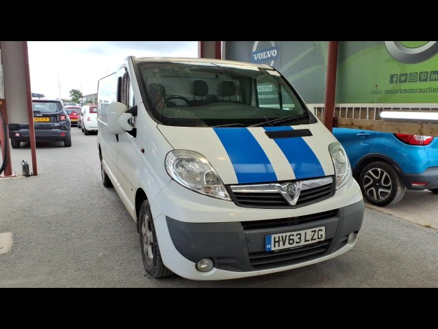 BUY VAUXHALL VIVARO 2900 SPORTIVE CDTI 2014 2900 CDTI SPORTIVE P/V, Newark Motor Auctions